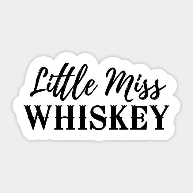 Little miss whiskey Sticker by Blister